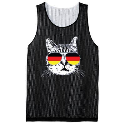 German Flag Cat Heritage Pride Germany Oktoberfest Mesh Reversible Basketball Jersey Tank