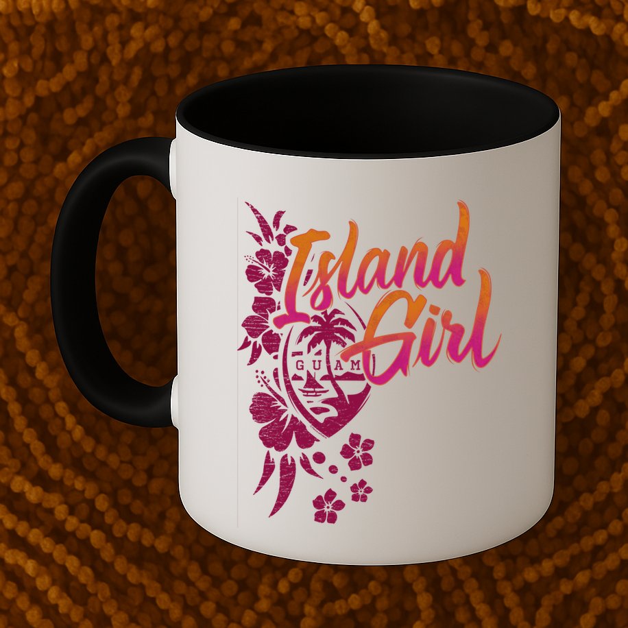 Guam Flower Chamorrita Guam Island Guaian Chamorro Gift Mug