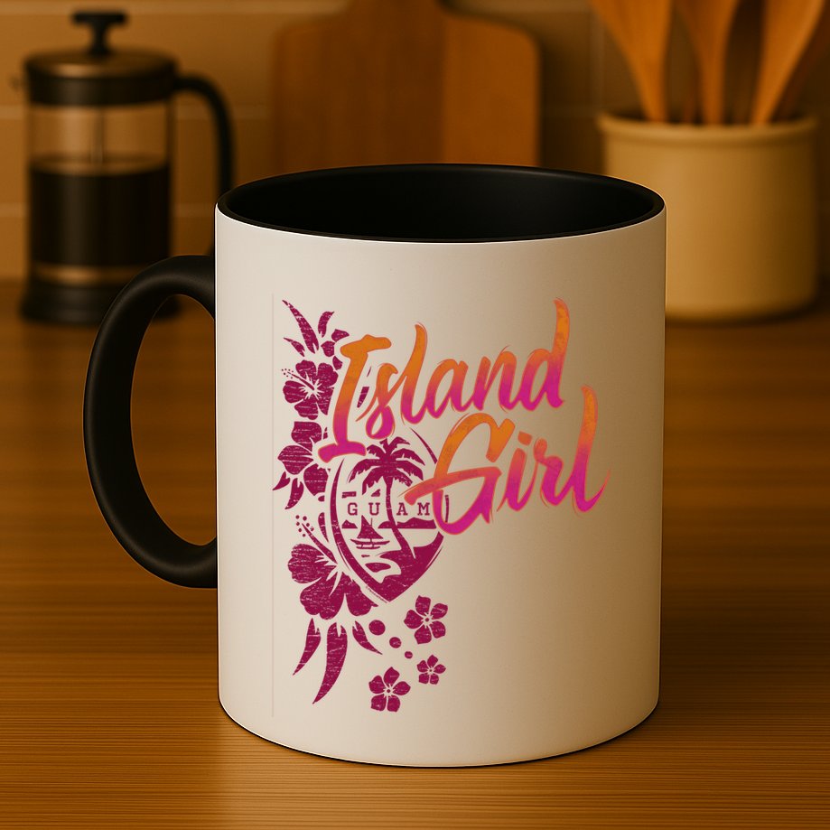Guam Flower Chamorrita Guam Island Guaian Chamorro Gift Mug