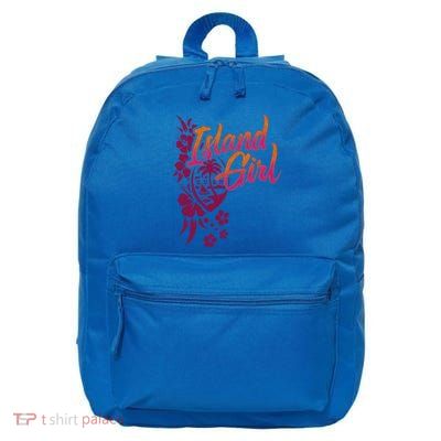 Guam Flower Chamorrita Guam Island Guaian Chamorro Gift 16 in Basic Backpack