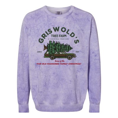 Griswold's Family Christmas Classic Colorblast Crewneck Sweatshirt