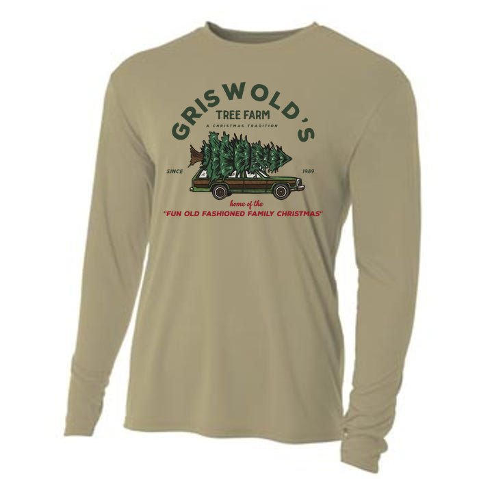 Griswold's Family Christmas Classic Cooling Performance Long Sleeve Crew