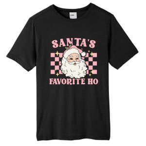 Groovy Funny Christmas Holiday Santas Favorite Ho Gift Tall Fusion ChromaSoft Performance T-Shirt