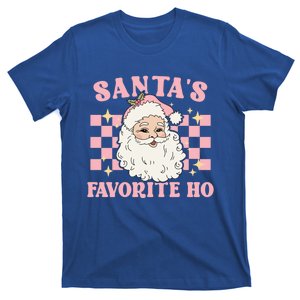 Groovy Funny Christmas Holiday Santas Favorite Ho Gift T-Shirt