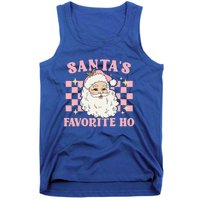 Groovy Funny Christmas Holiday Santas Favorite Ho Gift Tank Top