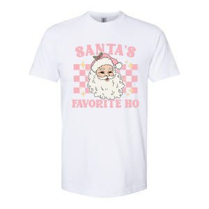 Groovy Funny Christmas Holiday Santas Favorite Ho Gift Softstyle CVC T-Shirt