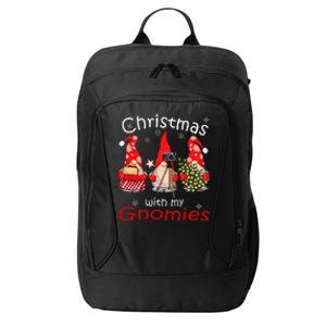 Gnome Family Christmas Gnomies Xmas City Backpack