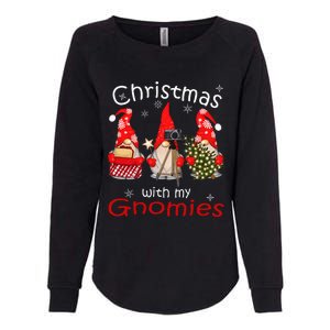 Gnome Family Christmas Gnomies Xmas Womens California Wash Sweatshirt