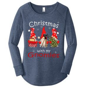 Gnome Family Christmas Gnomies Xmas Women's Perfect Tri Tunic Long Sleeve Shirt