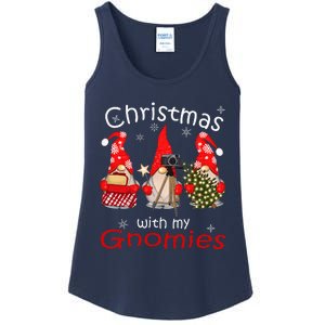 Gnome Family Christmas Gnomies Xmas Ladies Essential Tank