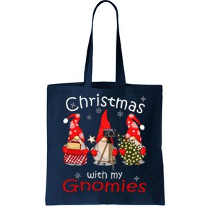 Gnome Family Christmas Gnomies Xmas Tote Bag