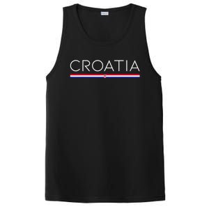 Gift For Croatian Croatia Gift Croatia Flag Croatia PosiCharge Competitor Tank