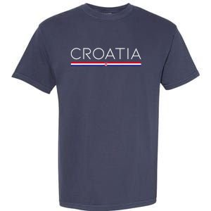 Gift For Croatian Croatia Gift Croatia Flag Croatia Garment-Dyed Heavyweight T-Shirt