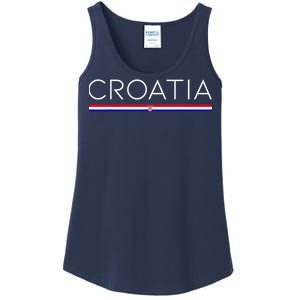 Gift For Croatian Croatia Gift Croatia Flag Croatia Ladies Essential Tank