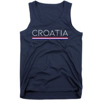 Gift For Croatian Croatia Gift Croatia Flag Croatia Tank Top