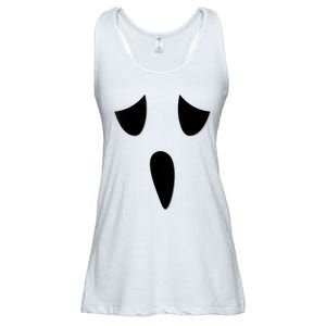 Ghost Face Costume Funny Kids Halloween Outfit Ghoul Face Ladies Essential Flowy Tank