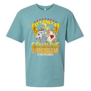 Gambler Funny Casino Gambling Poker Player Sueded Cloud Jersey T-Shirt