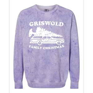 Griswold Family Christmas Colorblast Crewneck Sweatshirt