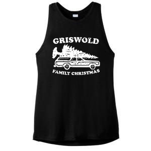 Griswold Family Christmas Ladies PosiCharge Tri-Blend Wicking Tank