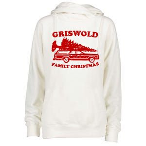 Griswold Family Christmas Womens Funnel Neck Pullover Hood