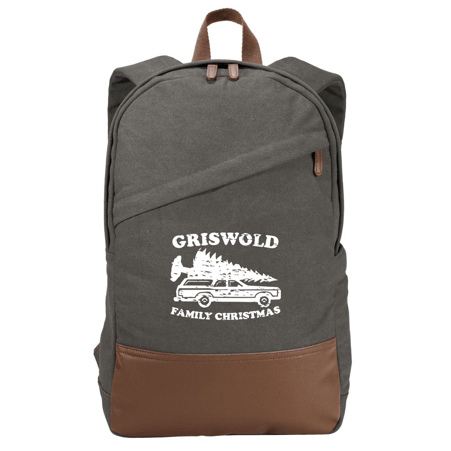 Griswold Family Christmas Cotton Canvas Backpack