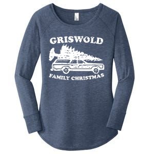 Griswold Family Christmas Women's Perfect Tri Tunic Long Sleeve Shirt