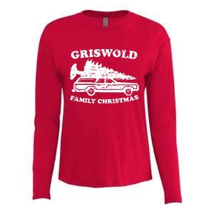 Griswold Family Christmas Womens Cotton Relaxed Long Sleeve T-Shirt