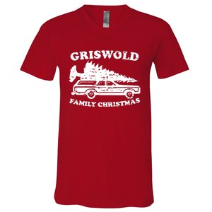 Griswold Family Christmas V-Neck T-Shirt