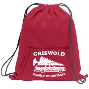 Griswold Family Christmas Sweatshirt Cinch Pack Bag