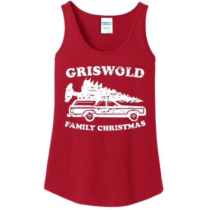 Griswold Family Christmas Ladies Essential Tank