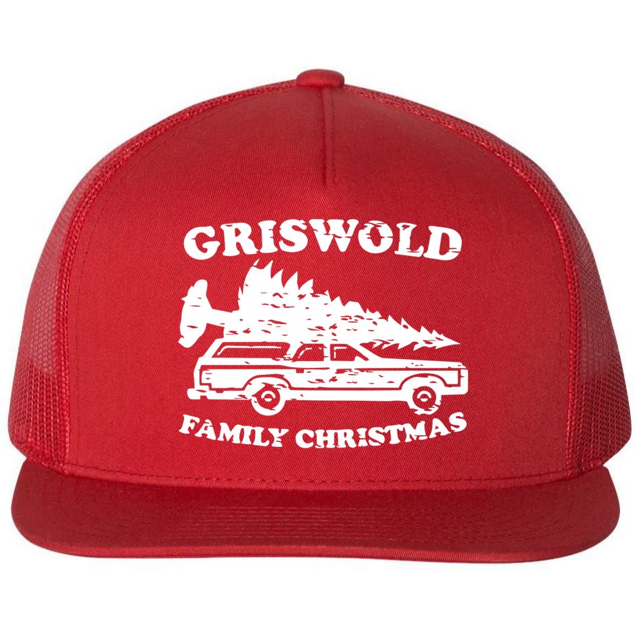 Griswold Family Christmas Flat Bill Trucker Hat
