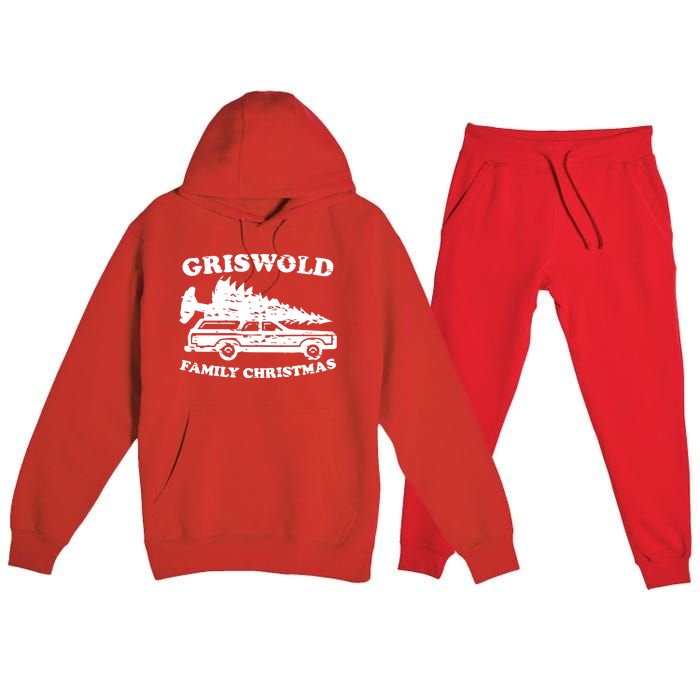 Griswold Family Christmas Premium Hooded Sweatsuit Set