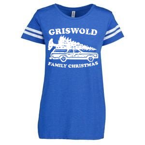 Griswold Family Christmas Enza Ladies Jersey Football T-Shirt