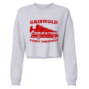 Griswold Family Christmas Cropped Pullover Crew