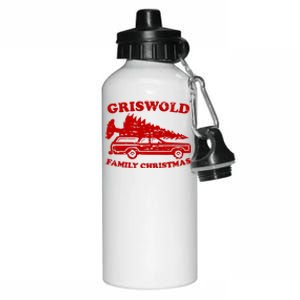 Griswold Family Christmas Aluminum Water Bottle