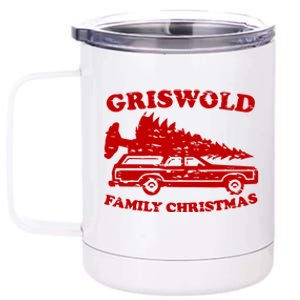 Griswold Family Christmas 12 oz Stainless Steel Tumbler Cup