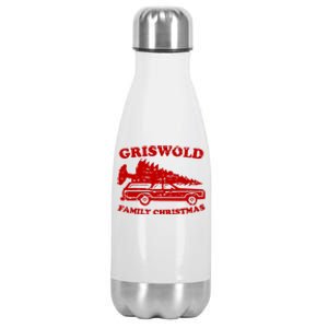 Griswold Family Christmas Stainless Steel Insulated Water Bottle