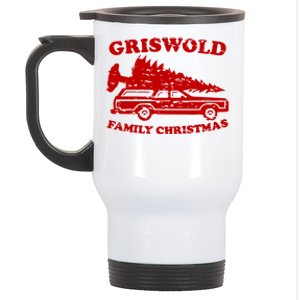 Griswold Family Christmas Stainless Steel Travel Mug