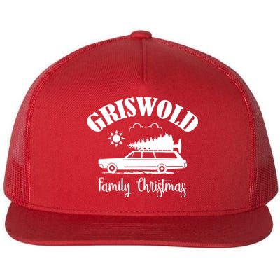 Griswold Family Christmas Flat Bill Trucker Hat