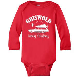 Griswold Family Christmas Baby Long Sleeve Bodysuit