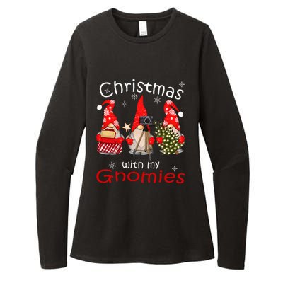 Gnome Family Christmas Gnomies Xmas Womens CVC Long Sleeve Shirt