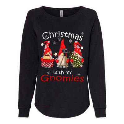 Gnome Family Christmas Gnomies Xmas Womens California Wash Sweatshirt