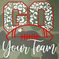 Go Football Custom Team Name Personalized Fan Legacy Tie Dye Trucker Hat