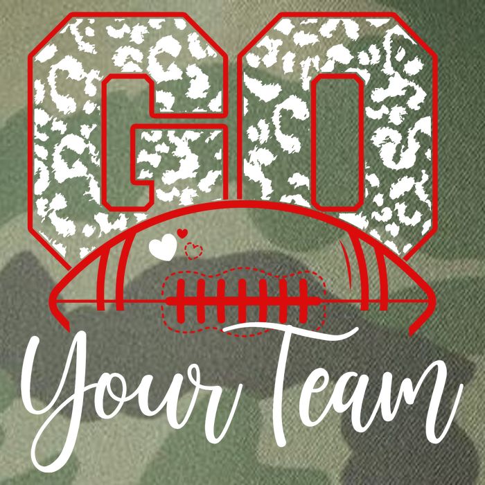 Go Football Custom Team Name Personalized Fan Legacy Tie Dye Trucker Hat