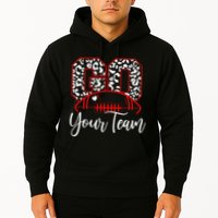 Go Football Custom Team Name Personalized Fan Hoodie