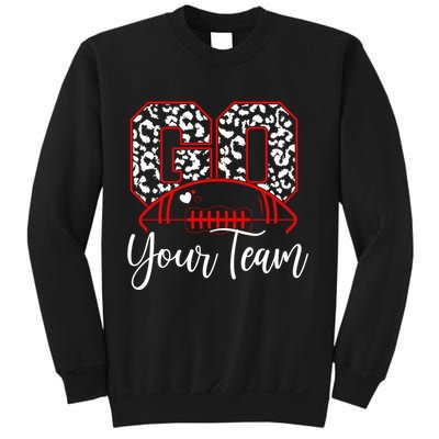 Go Football Custom Team Name Personalized Fan Sweatshirt