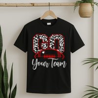 Go Football Custom Team Name Personalized Fan T-Shirt