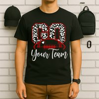 Go Football Custom Team Name Personalized Fan T-Shirt