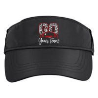 Go Football Custom Team Name Personalized Fan Adult Drive Performance Visor
