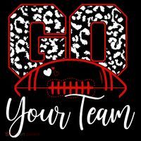 Go Football Custom Team Name Personalized Fan Legacy Cool Fit Booney Bucket Hat